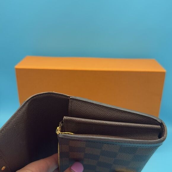 Louis Vuitton Damier Ebene Portefeuille Venice Wallet- box, dust bag, gift set - Picture 6 of 9